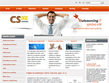 Tablet Screenshot of cska.cz